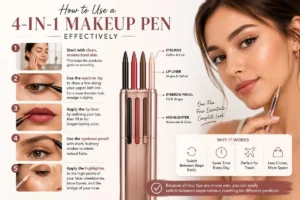 How to Use a 4-in-1 Makeup Pen Effectively