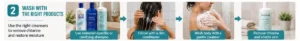 Step 2: Wash with the Right Products