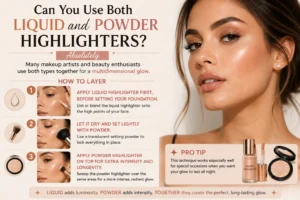 Can You Use Both Liquid and Powder Highlighters?