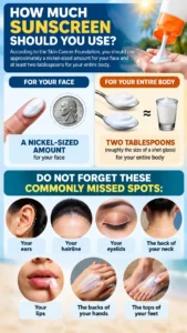 How Much Sunscreen Should You Use