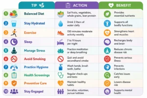 Healthy Lifestyle Tips