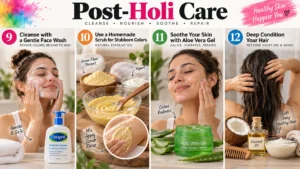 Easy Ways to Protect Your Skin from Holi Colors