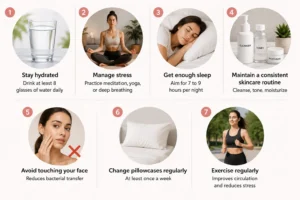 Lifestyle Tips to Support Clear Skin