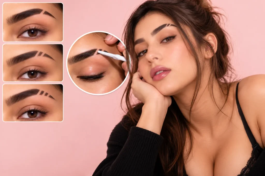 Eyebrow Slit Guide: Trends, Risks & DIY Techniques Explained