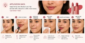 Finish with a Natural Lip Color