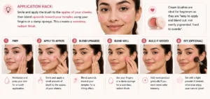 Add a Flush with Cream Blush