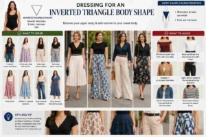 Dressing for an Inverted Triangle Body Shape