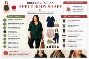 Dressing for an Apple Body Shape