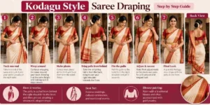 Kodagu Style saree